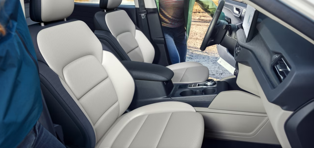 The interior of the 2023 Ford Explorer