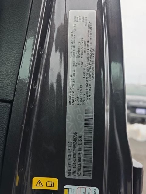 2022 Jeep Wrangler Unlimited Sport S