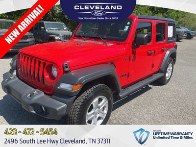 2022 Jeep Wrangler Unlimited Sport S