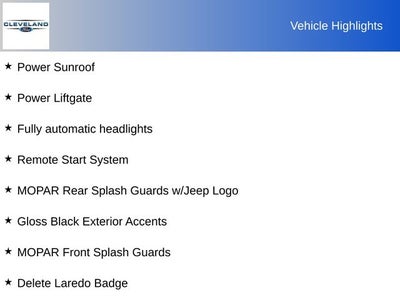 2023 Jeep Grand Cherokee L Altitude X Heated Front Seats 3rd Row