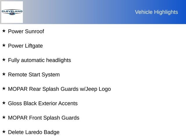 2023 Jeep Grand Cherokee L Altitude X Heated Front Seats 3rd Row
