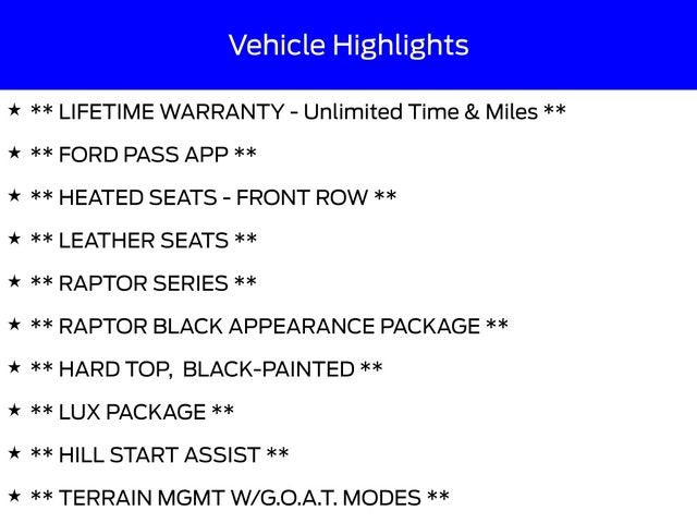 2026 Ford Bronco Raptor