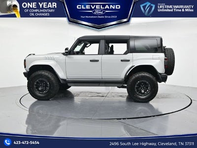 2026 Ford Bronco Raptor Black Appearance