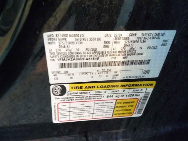 2024 Ford Expedition Max Limited