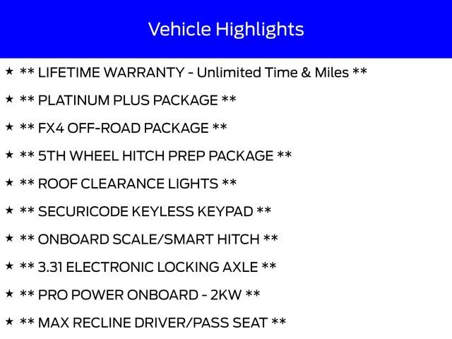 2026 Ford F-250SD Platinum Plus