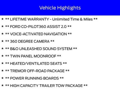 2026 Ford F-250SD King Ranch Tremor