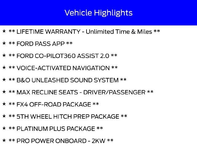 2026 Ford F-350SD Platinum DRW