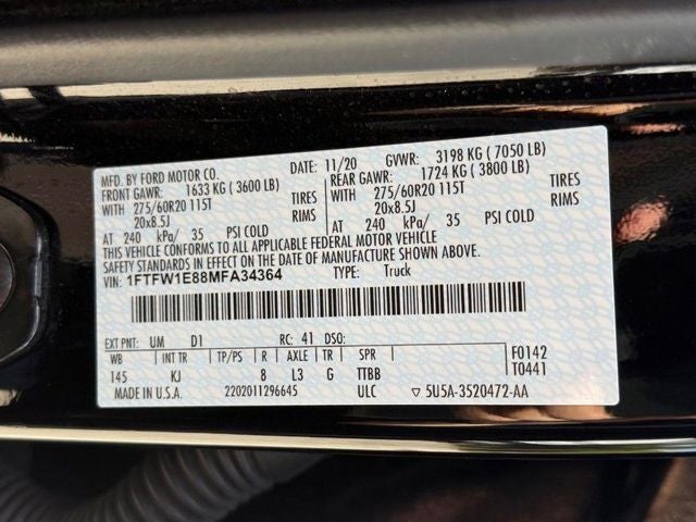 2021 Ford F-150 King Ranch
