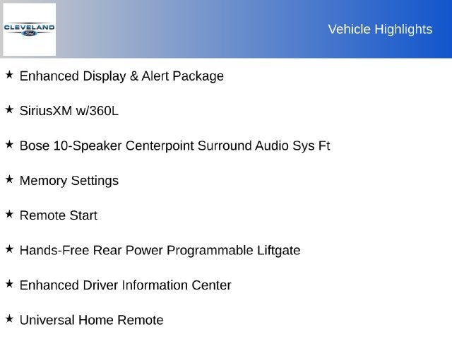 2024 Chevrolet Tahoe Premier Display & Alert Package