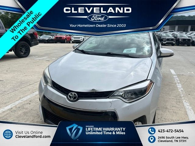 2014 Toyota Corolla S Plus