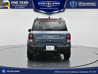 2026 Ford Bronco Sport Outer Banks TECH PACKAGE, MOONROOF