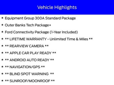 2026 Ford Bronco Sport Outer Banks