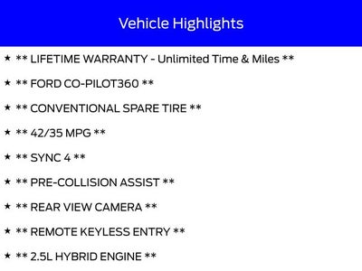 2026 Ford Maverick XL