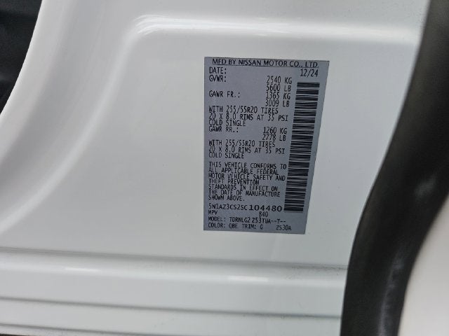 2025 Nissan Murano SL