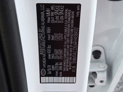 2024 Hyundai Tucson SE