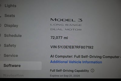 2024 Tesla Model 3 Long Range