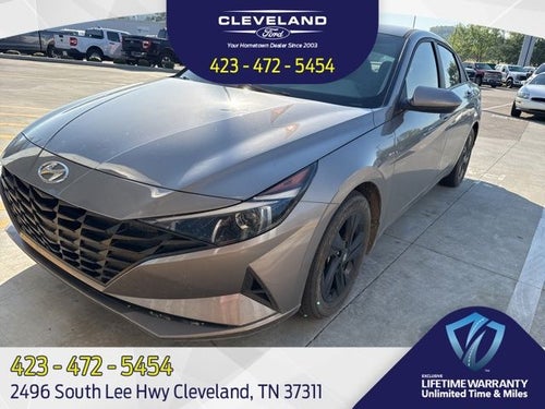 2023 Hyundai Elantra Hybrid Blue