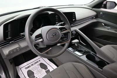 2023 Hyundai Elantra Hybrid Blue