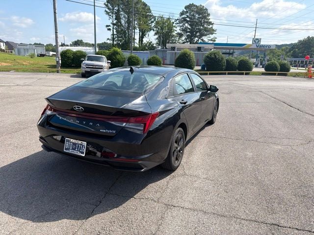 2021 Hyundai Elantra Hybrid Blue