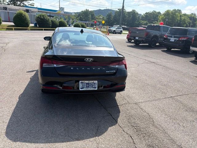2021 Hyundai Elantra Hybrid Blue