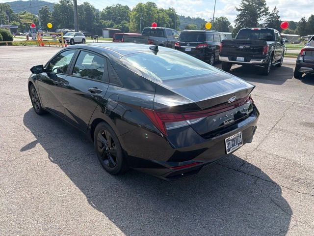 2021 Hyundai Elantra Hybrid Blue