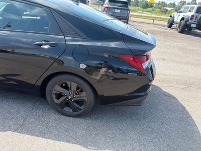 2021 Hyundai Elantra Hybrid Blue