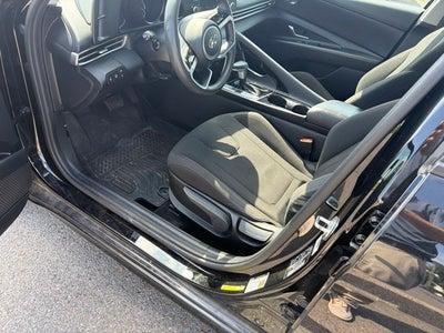 2021 Hyundai Elantra Hybrid Blue