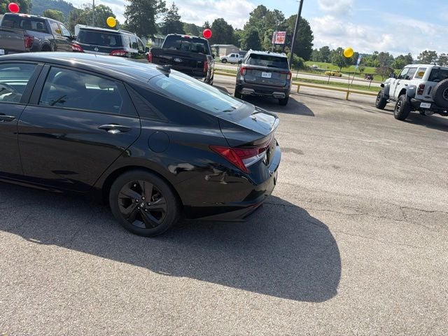 2021 Hyundai Elantra Hybrid Blue