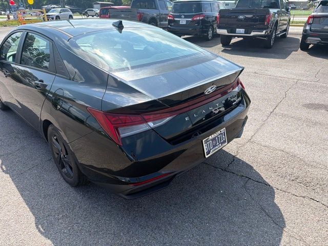 2021 Hyundai Elantra Hybrid Blue