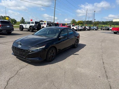 2021 Hyundai Elantra Hybrid Blue
