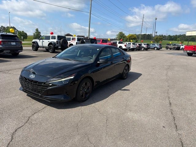 2021 Hyundai Elantra Hybrid Blue