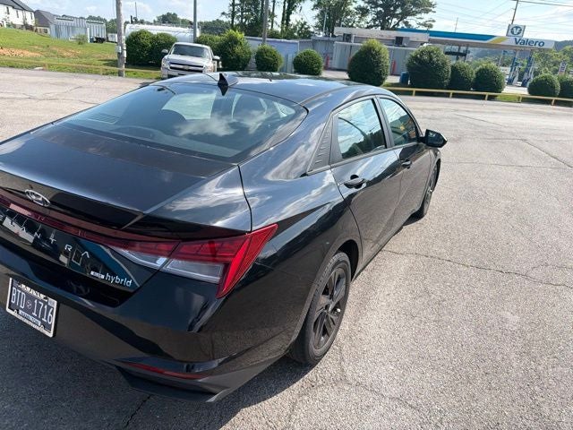 2021 Hyundai Elantra Hybrid Blue