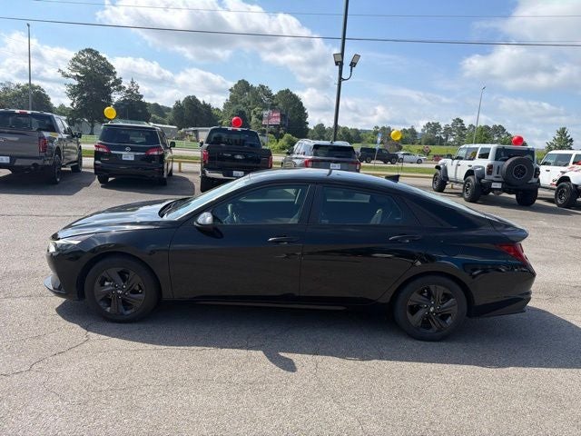 2021 Hyundai Elantra Hybrid Blue