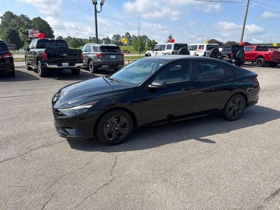 2021 Hyundai Elantra Hybrid Blue