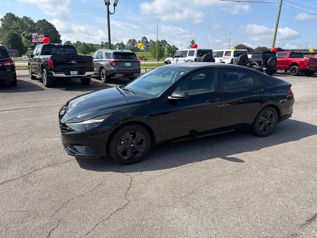 2021 Hyundai Elantra Hybrid Blue