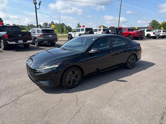 2021 Hyundai Elantra Hybrid Blue