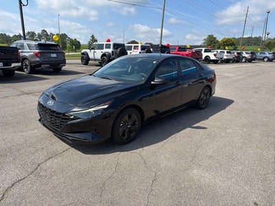 2021 Hyundai Elantra Hybrid Blue