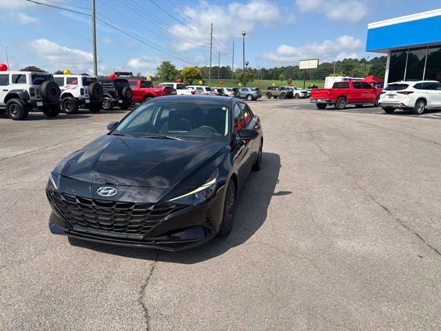 2021 Hyundai Elantra Hybrid Blue