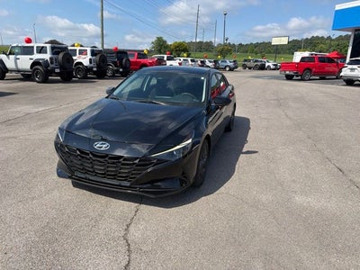 2021 Hyundai Elantra Hybrid Blue