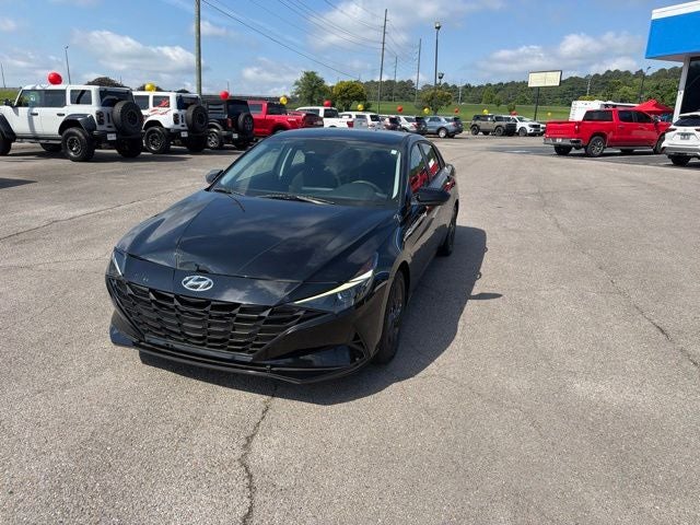 2021 Hyundai Elantra Hybrid Blue