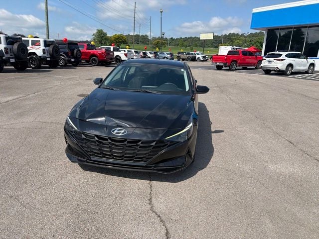 2021 Hyundai Elantra Hybrid Blue