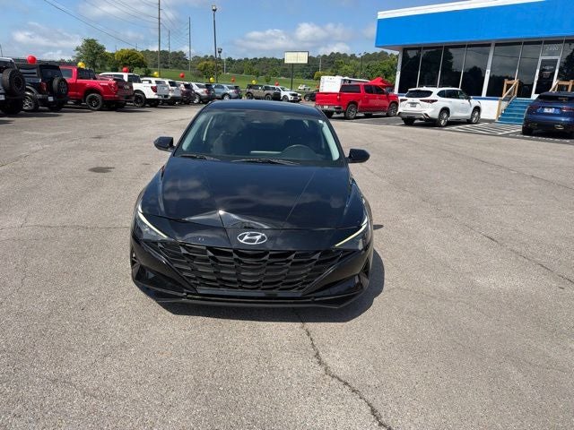 2021 Hyundai Elantra Hybrid Blue