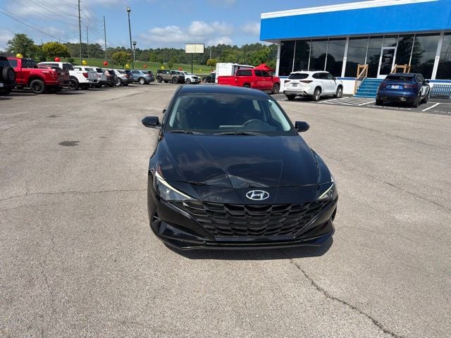2021 Hyundai Elantra Hybrid Blue