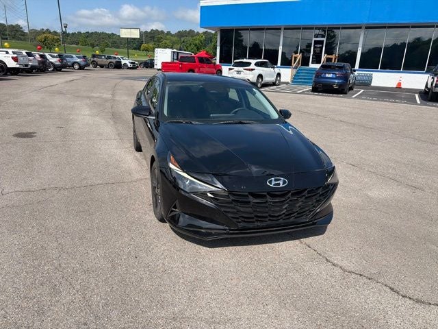 2021 Hyundai Elantra Hybrid Blue