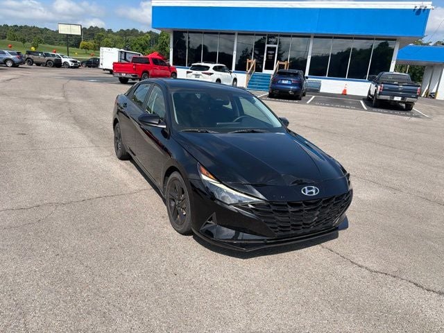 2021 Hyundai Elantra Hybrid Blue