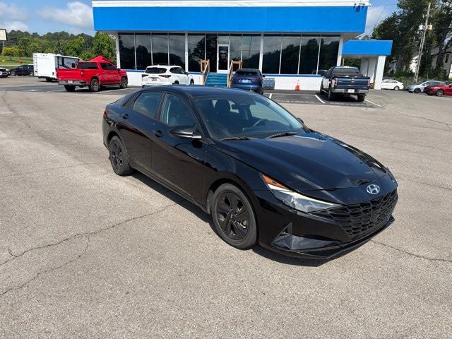2021 Hyundai Elantra Hybrid Blue