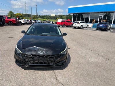 2021 Hyundai Elantra Hybrid Blue