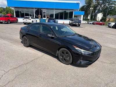 2021 Hyundai Elantra Hybrid Blue