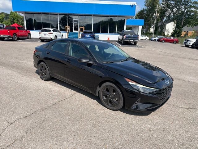 2021 Hyundai Elantra Hybrid Blue