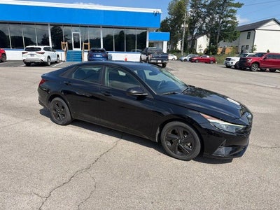 2021 Hyundai Elantra Hybrid Blue